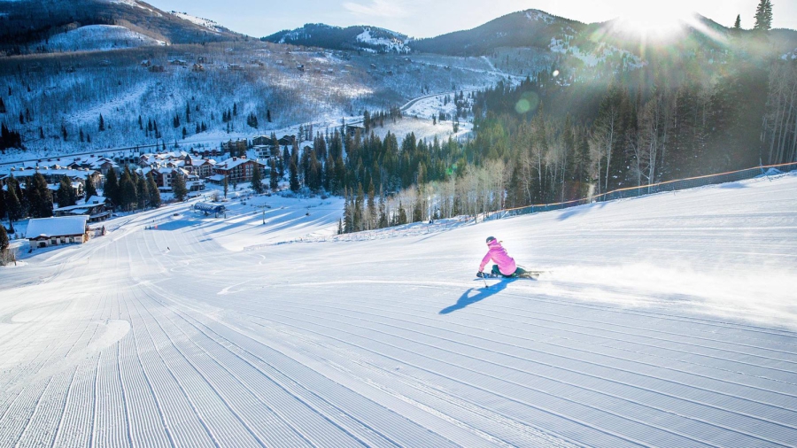 Wintersport Solitude Mountain